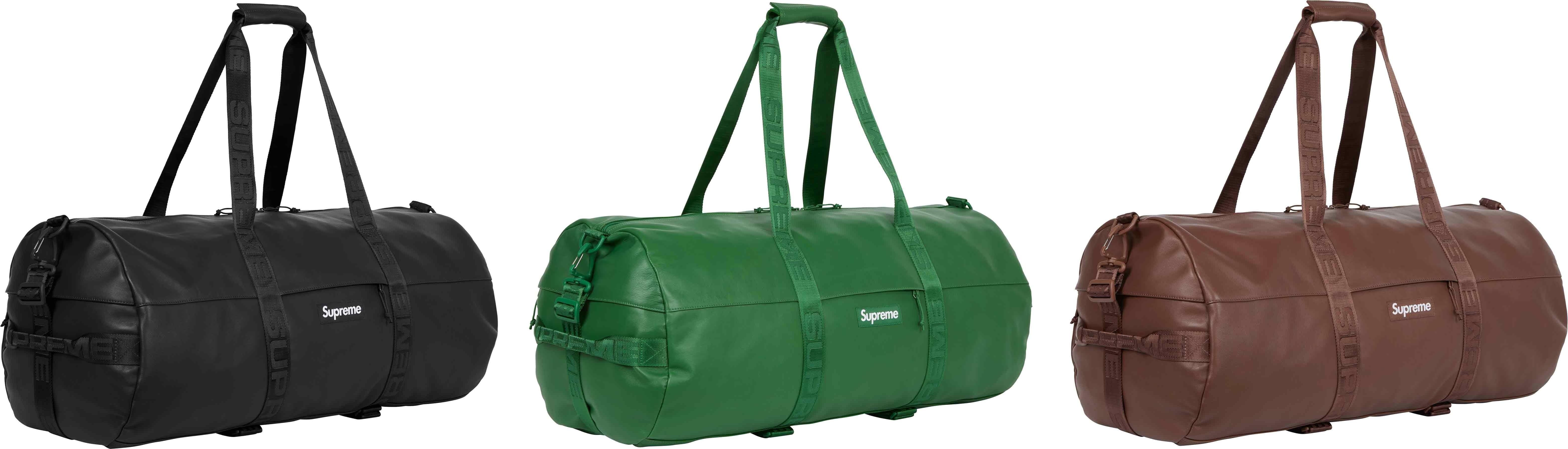 Leather Large Duffle Bag